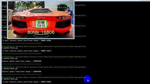 Recognize Plate Numbers in Viet Nam OpenCV and KNN