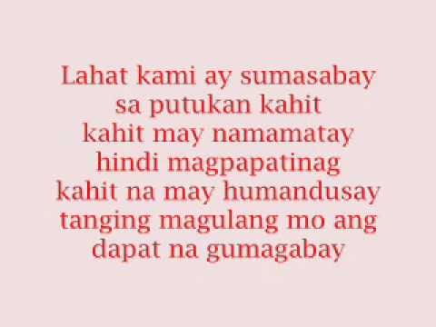 PasasaLAmat sa MaguLang -j.tabLAdo ft.g.BLoods - YouTube