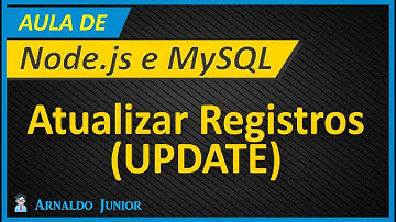 Node.js e MySQL - Como Atualizar Registros no Banco de Dados MySQL