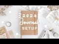  my 2024 journal setup giveaway  starting a new journal ft lootengshop