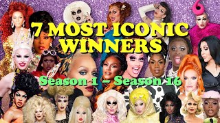 7 Most Iconic Winners (S1 to S16) of RuPaul's Drag Race