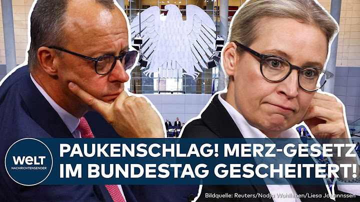 BUNDESTAG: Paukenschlag! Parlament lehnt Migrationsgesetz von Friedrich Merz ab!