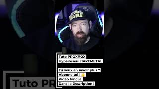 Proxmox Hyperviseur Bare Metal