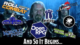 We React To Paizo's ORC Announcement Live | Roll For Combat Clip