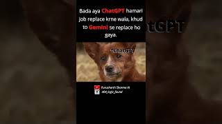 Tough competition between ChatGPT and Gemini. #ai #chatgpt #gemini #openai #viral #trending