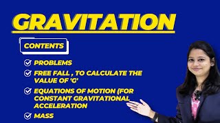 Gravitation - Free Fall, to Calculate the Value of 'g'