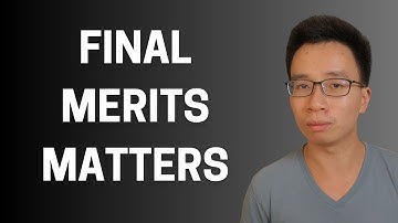 EB1A is about final merits