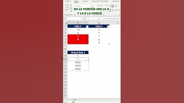 Comparar dos listas con Excel 365. Tips Excel