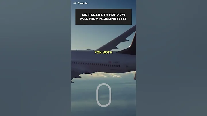 Air Canada To Phase Out Boeing 737 MAX From Mainline Operations #shorts