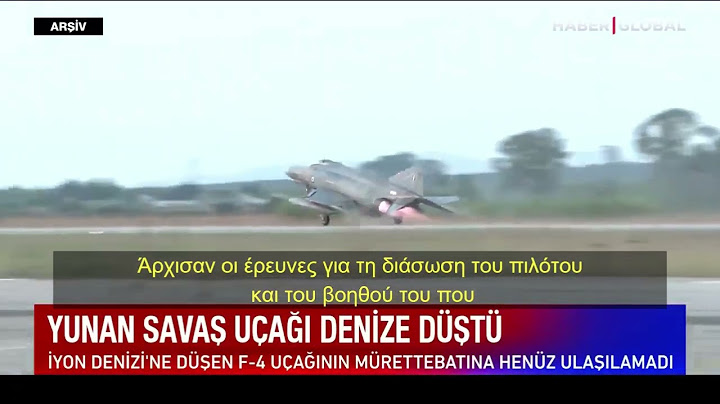 Χυδαίο σχόλιο Τουρκάλας δημοσιογράφου για την πτώση του Phantom με τους δύο νεκρούς πιλότους
