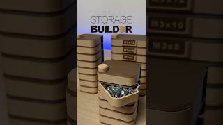 STL Generator for Custom Storage System (Storage Builder) 🚀 #makerworld #stlgenerator #3dprinting