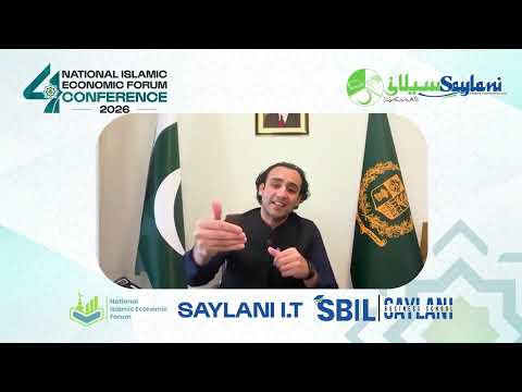 @Bilal Bin Saqib shares his insights at the National Islamic Economic Forum (NIEF)