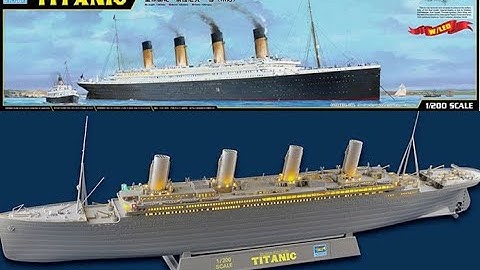 Model Mania #22 (1/200 Titanic - Part 2)