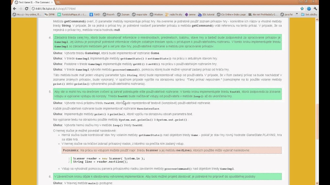Java adventure game part 6 - YouTube