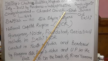 Class 3 SST chapter 8 Delhi part 1 (AA BL)