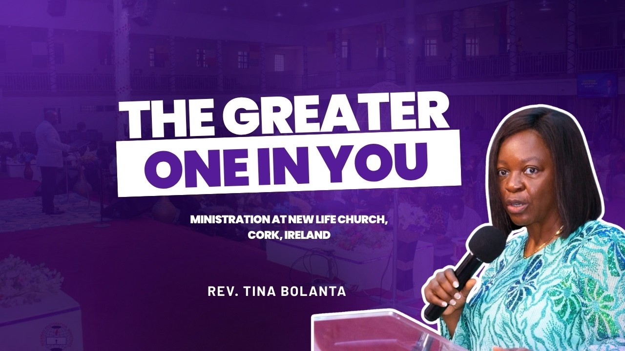 The Greater One In You | The Holy Spirit | Rev Tina Bolanta | New Life Church Cork Ireland
