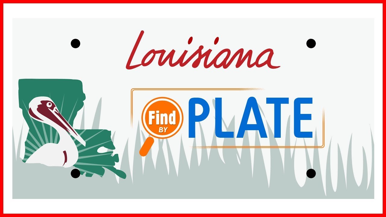 How To Lookup Louisiana License Plates And Report Bad Drivers