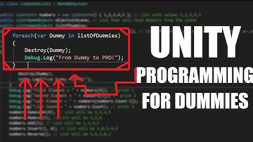 Unity C# Programming for Dumb Dummies #3 (loops and lists)