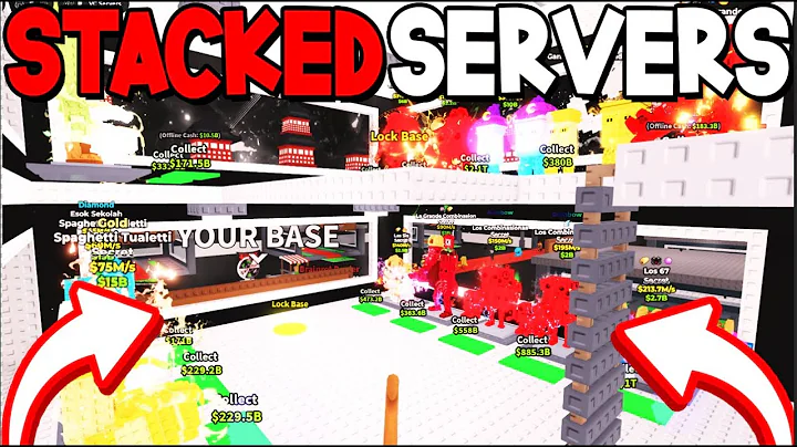 How To JOIN STACKED SERVERS in Steal A Brainrot! Roblox
