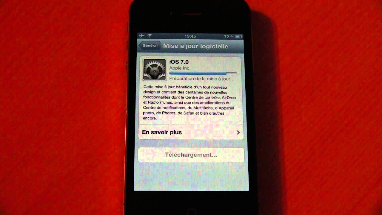📱 Apple iOS 7 - Mise à jour / Update - Retransmission HD  - 18 Septembre 2013