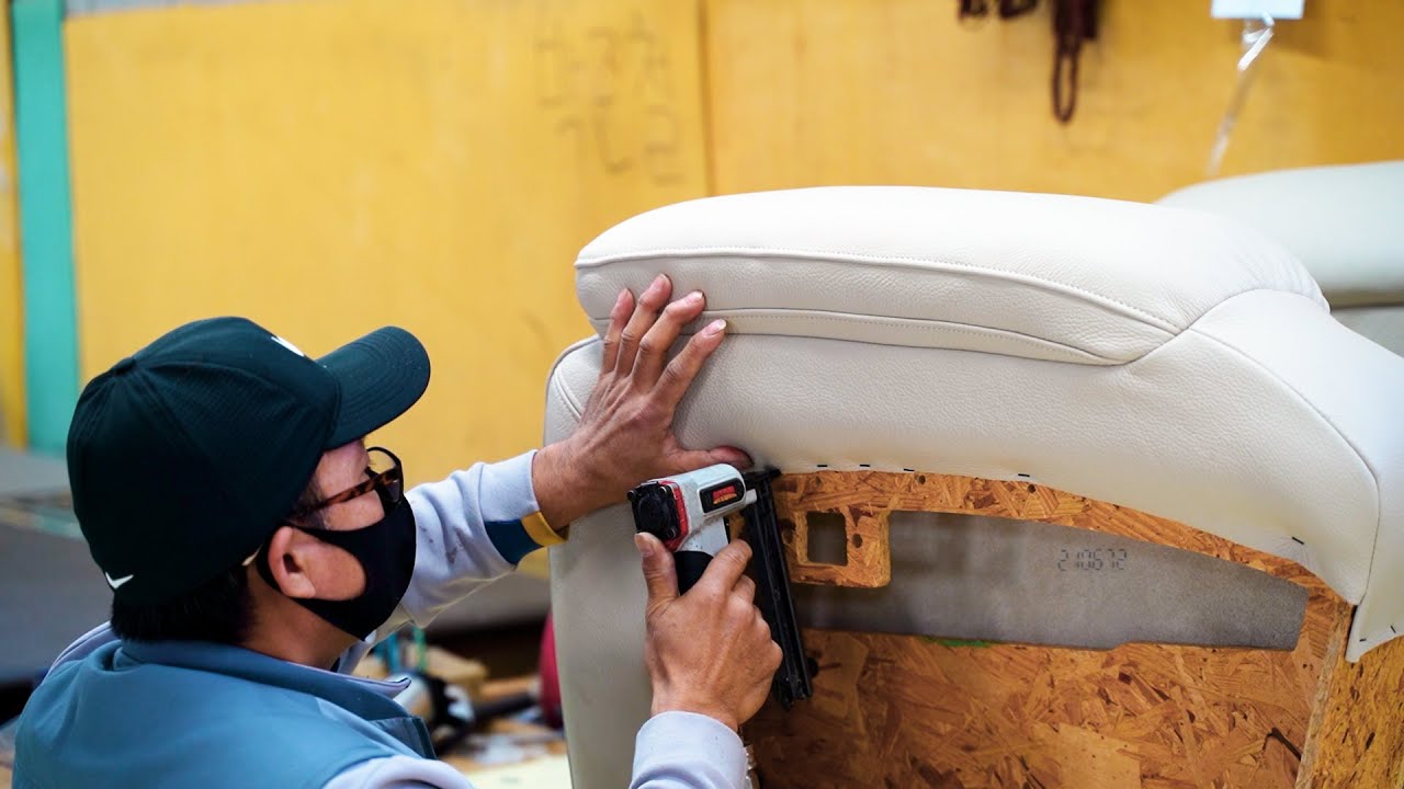 (SUB) Фабрика по реформированию диванов №1 в Корее / Процесс реформирования диванов / 소파 리폼