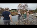 polar plunge slow motion