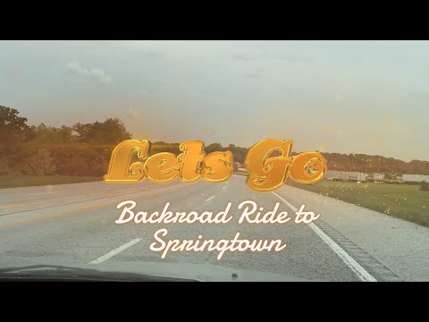 Backroad Ride - Siloam Springs to Springtown / Vlog / Car Ride