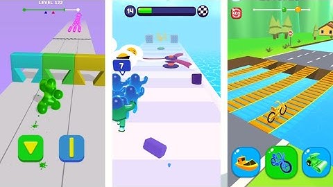 Blob shifter 3d vs join blob clash 3d vs shape shifting race mode on part 1