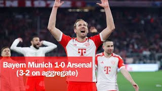 Bayern Munich 1-0 Arsenal: Gunners exit Champions League