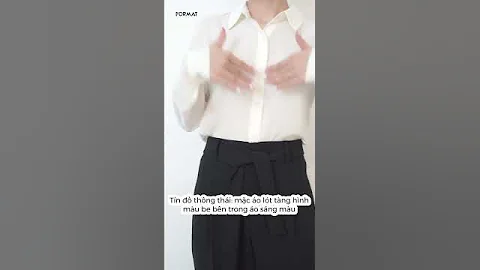 THAY ĐỔI QUAN NIỆM CHỌN ÁO LÓT TRẮNG KHI KẾT HỢP CÙNG ĐỒ SÁNG MÀU