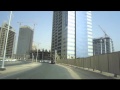 Dubai Sports City - driving to Canal Residence