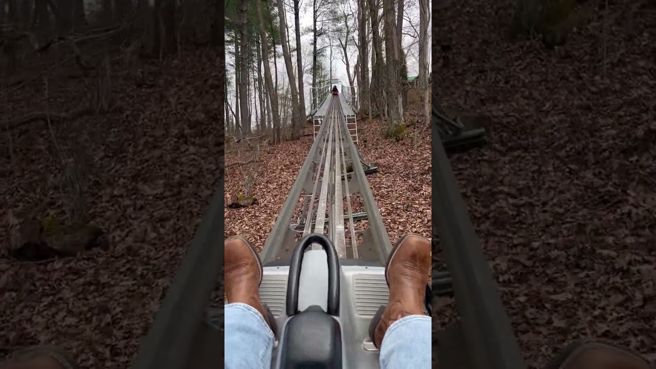 Mountain Coaster Full Speed | Scaly Mountain, NC