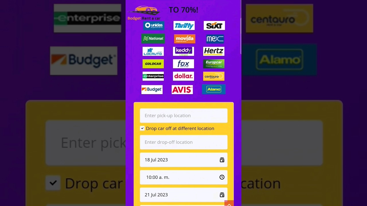 Car Rental Comparison: Find the Best Deals!