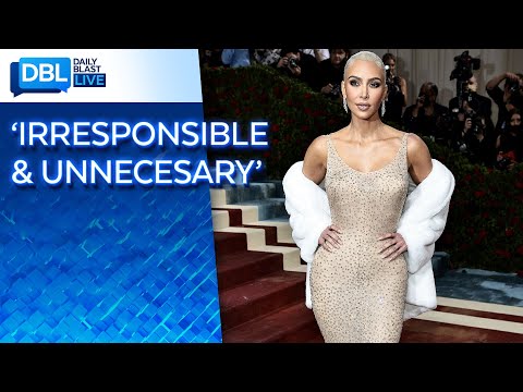Kim Kardashian Criticized for Wearing Marilyn Monroe Dress & Her Crash Diet to Make it Fit