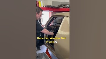 How To: Window Net Installation @ Fast Forward Race Cars. Like & Subscribe For Full Length Video.