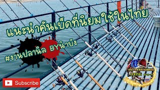 แนะนำคันเบ็ดตกปลาหน้าดิน[งานปลานิล]ที่นิยมใช้ในไทย ep.1 #ตามสไตล์น้าบัง