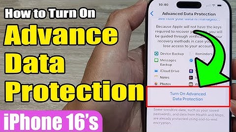 🔒 How to Turn On Advanced Data Protection on iPhone 16/16 Pro Max 📱 | iOS 18 Guide