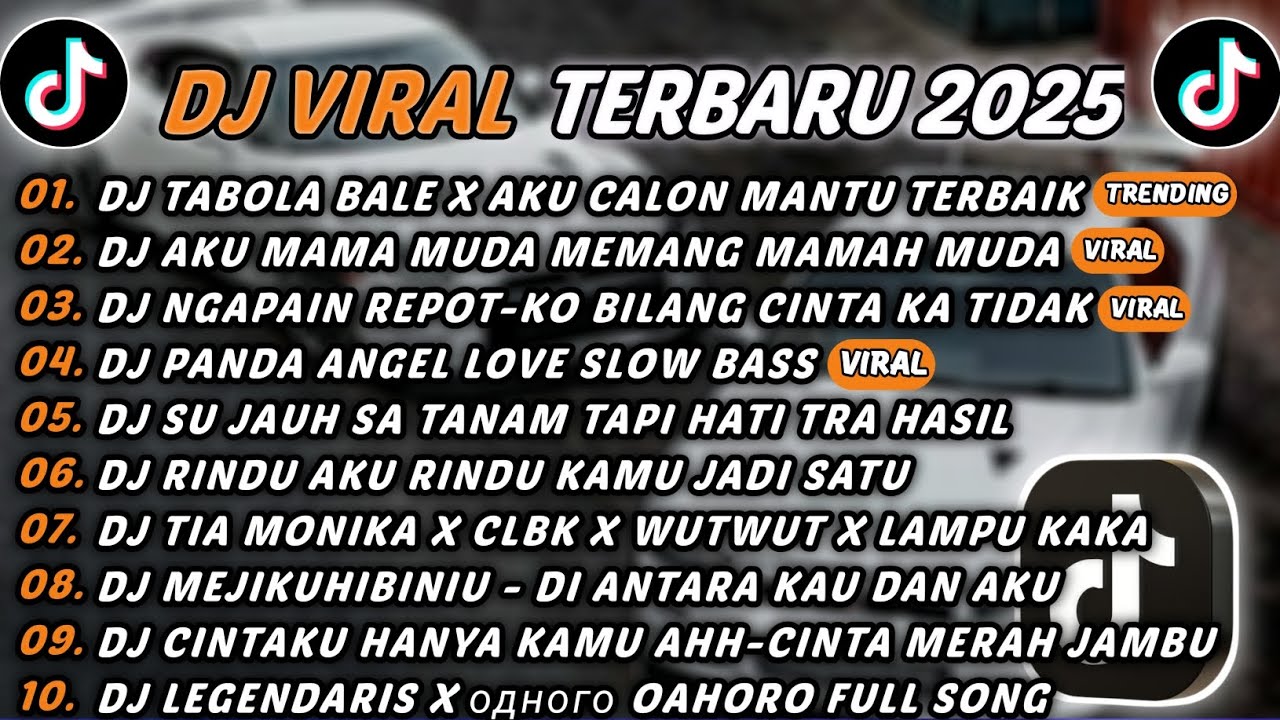 DJ TIKTOK TERBARU 2025 - DJ TABOLA BALE X CALON MANTU TERBAIK🎵DJ AKU MAMA MUDA MEMANG MAMA MUDA🎵
