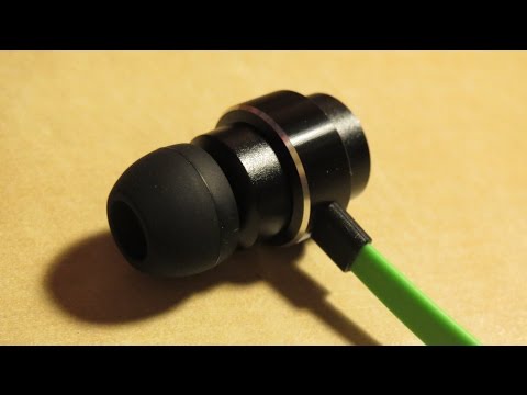 Razer Adaro in-ear headphones unboxing+review