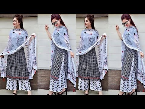 Simple cotton Palazzo suits || stylish new plazzo Suit Designs || Palzzo