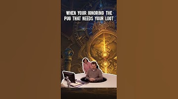 when your ignoring the pug that needs your loot #worlfofwarcraft #warcraft #wow