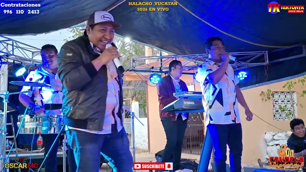 🔥🎹SON CANDELA 🎹🔥 EN VIVO🎆 HALACHO, YUCATÁN🎆 2026✨️ SUSCRIBE Y DALE LIKE 👉👍🏻 inf : 996 110 2413🔥🎹🎵