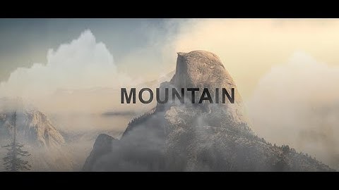 Mountain Parallax Scrolling Website | Free Download Html CSS & Javascript