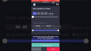 Cara Translate Video Secara Otomatis dan Online screenshot 2