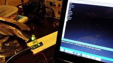Arduino nano LED test 2. Keyboard controlling leds