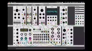 streaming modular synth "music" from VCV Rack