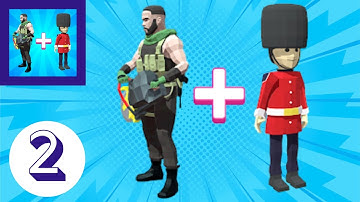 Merge Army: Military War Walkthrough Gameplay Tutorial Part 2 || For Android and iOS