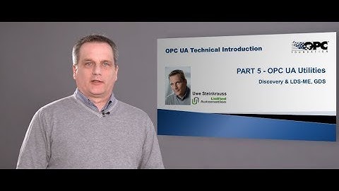 5: Tech-Intro "OPC UA Discovery" by Uwe Steinkrauss (06-2019)