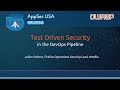 Test Driven Security in the DevOps pipeline - AppSecUSA 2017