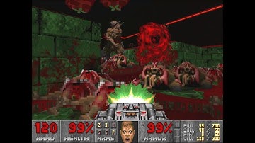 Doom 2 Frog Level 1 UV Max in 2:03 (Injured animal)
